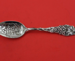 Fruit Series by Watson Sterling Silver Teaspoon w/ Grapes in bowl 6&quot; - $78.21