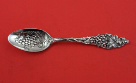 Fruit Series by Watson Sterling Silver Teaspoon w/ Grapes in bowl 6&quot; - £61.52 GBP