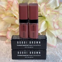 2 X Bobbi Brown Crushed Liquid Lip - Smoothie Move - Mini .07oz 2ml NIB FreeShip - £8.38 GBP