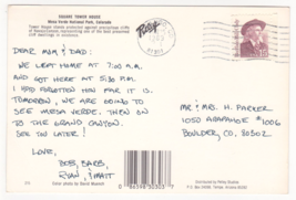 Vtg Postcard-Mesa Verde National Park-Square Tower House-CO-Stamp-6x4 Ch... - $2.90