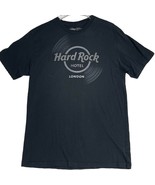 HARD ROCK HOTEL LONDON Men Classic Logo Tee Size M Black Graphic Cotton ... - £16.93 GBP