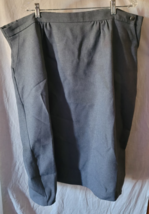 Women's Comfort Motion Skirt Size 38 Grey 29" Long Church Work Machine W... - $14.99