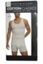 3 TOMMY HILFIGER RIBBED TANK TOP BLACK GRAY WHITE S M L XL XXL COTTON T-... - $34.05+
