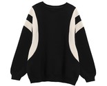 E pullover patchwork long sleeves casual street hip hop oversize baggy ladies tops thumb155 crop
