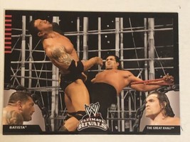 Batista Vs Great Khali Trading Card WWE Ultimate Rivals 2008 #3 - £1.48 GBP