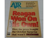 AJR American Journalism Review Magazine March 1993 Reagan Won On His Own - £14.00 GBP
