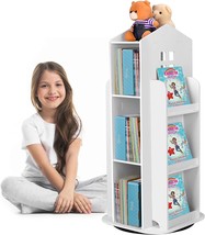HM&amp;DX 360° Rotating Children&#39;s Bookshelf,Cartoon Books Rack Floor Simple Child - £87.92 GBP