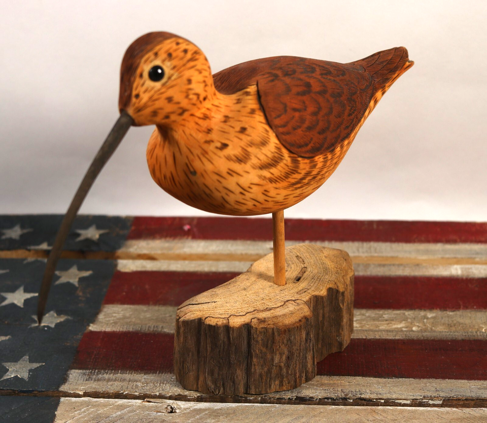 Singed 1987 A.J. Paradise Stonington, Mo Wooden Kiwi Bird - $59.04 Singed 1987 A.J. Paradise Stonington, Mo Wooden Kiwi Bird - $59.04
