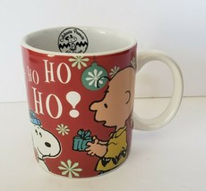 Celebrate Peanuts 60 years by Schulz Snoopy Ho Ho Ho Coffee Mug Cup Whit... - $9.99