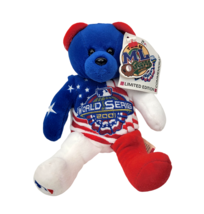 2001 World Series Team Beans Bear Spirit Plush Radio Shack 4420/26,000 w/ Tags - $9.99