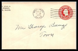 1929 US Cover - Brunswick, Maine to Town J2 - $2.96