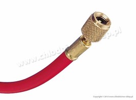 Hose 90 cm with standard fittings Mastercool 1/4&#39;&#39; SAE 41363 red - £43.75 GBP