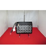 Nine West Collection Candis Clutch Wristlet $59 Black / White   #3417 - $33.83 CAD