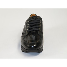 Men's GENIO Turkey Genuine Python Snake Leather Shoes 120197327 Black image 2