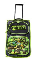 Nickelodeon Teenage Mutant Ninja Turtles Rolling Suitcase 18&quot; X 12&quot; Lugg... - £19.79 GBP