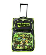 Nickelodeon Teenage Mutant Ninja Turtles Rolling Suitcase 18&quot; X 12&quot; Lugg... - £19.74 GBP