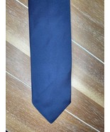 Puritan Navy Blue Solid Handmade Tie - £7.90 GBP
