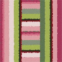 Pepita Needlepoint kit: Mauve Collection Stripes 2, 10&quot; x 10&quot; - £59.76 GBP+