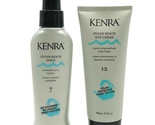 Kenra Sugar Beach Spray Toughable Wavy  Texture 4 oz &amp; Sun Creme 3.4 oz - £25.65 GBP