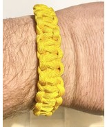 Yellow Paracord Rope Bracelet 9 Inch - $13.56 CAD