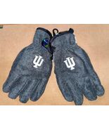 INDIANA HOOSIERS GRAY Smart Touch Knitted Gloves MEDIUM Winter - $297.73 MXN