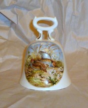 Staffordshire Country Carols Fine China Bell 1980 - $9.41