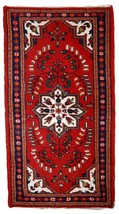 Handmade vintage Oriental rug 2.2&#39; x 4.4&#39; (70cm x 136cm) 1970s - 1C779 - $10,063.89 MXN