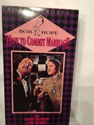 Bob Hope In: Wie Man Heiratet VHS-#SV9757 Von Video Treasures-GETESTET S... - $19.70
