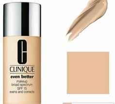 Clinique Even Better Makeup Broad Spectrum SPF15 WN 56 cashew 1oz - $22.88
