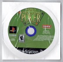 World Championship Poker PS2 Game PlayStation 2 Disc Only - $9.55