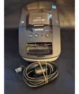 Brother QL-710W Wireless Label Thermal Printer Power Cord USB Cable Working - $1,919.80 MXN