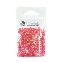 Buttons Galore Crystalz Clear Flat Back Gems Strawberry - £9.37 GBP
