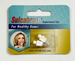 LOT OF 3 PACKS Sulcabrush Replacement Tips Refills Package of 6 Tips Tot... - £10.06 GBP