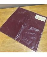 Pottery Barn Cardinal Basketweave 20&quot; Throw Pillow Cover Maroon Red 100%... - $541.90 MXN