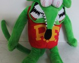 Rat Fink Figure soft plush bendable doll by Big Daddy Ed Roth ( disconti... - $59.35