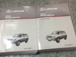 2003 Lexus LX470 LX 470 Service Shop Workshop Repair Manual Set New - £219.79 GBP