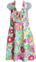 Women’s  Lilly Pulitzer Lavin &quot;Ants On Parade&quot; halter dressSz 12 Vacatio... - £26.04 GBP