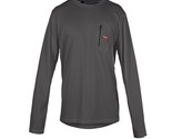 Wrangler Men&#39;s Heavy Weight Moisture Wicking Waffle Thermal Top, Charcoa... - $15.83