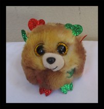 Ty Puffies Fudge the Reindeer Ball 3&quot; NEW - €8,65 EUR