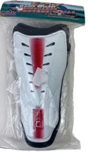Boys And Girls Med-Large Soccer Shin Pads MacGregor Red And White - £6.21 GBP