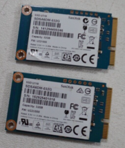 (Lot of 2)SanDisk U110 SDSA6DM-032 32GB mSATA 6.0Gbps SSD Int Solid Stat... - £21.30 GBP