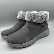 Skechers On the Go Joy Goga Mat Air Cooled Women’s Boots Black Faux Fur ... - $373.62 MXN
