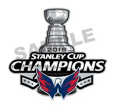 Washington Capitals 2018 Stanley Cup Champions Large Size Decal / Sticker - £10.83 GBP+
