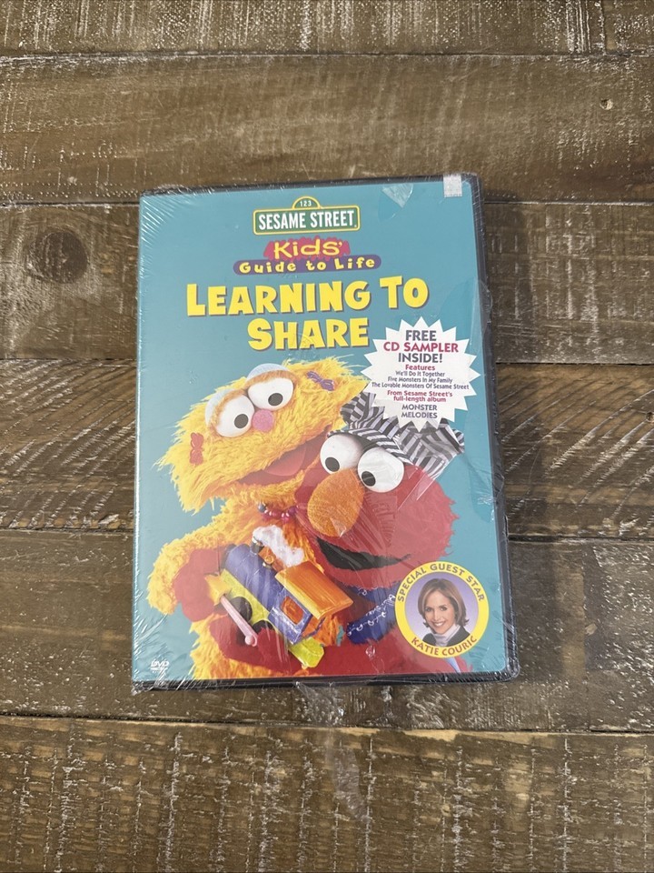 Learning To Share Sesame Street Learning To Share DVD-Brand New-SHIPS N 24 HOURS - DVDs ...