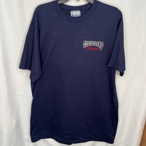 Cleveland Indians Baseball Adult Men&#39;s XL Dark Blue S/S T-Shirt MLB The ... - £15.78 GBP