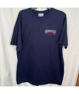 Cleveland Indians Baseball Adult Men&#39;s XL Dark Blue S/S T-Shirt MLB The ... - £15.63 GBP