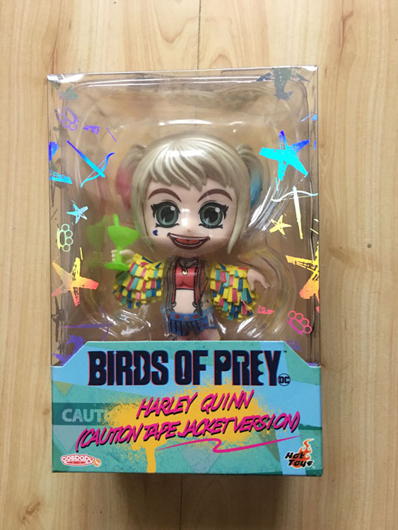 Primary image for Hot Toys Cosbaby Birds of Prey Harley Quinn Caution Tape Jacket Action Figure