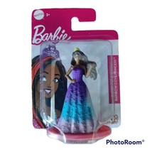 Barbie Dreamtopia Rainbow Cove Princess Micro Collection Cake Topper Toy NIP - £5.46 GBP