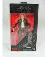 STAR WARS BLACK SERIES 6&quot; ACTION FIGURE HAN SOLO #18 FACTORY SEALED! - £17.68 GBP