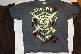 Zombie Response Team Skull Biohazard T-SHIRT - £9.00 GBP